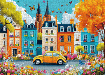 Autumn Street Jigsaw Puzzle 1000 Piece
